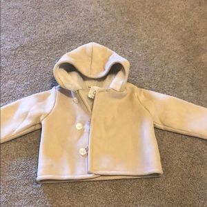 Pottery barn kids suede jacket coat baby girl 3-6